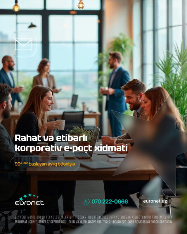 Rahat və etibarlı korporativ e-poçt xidməti