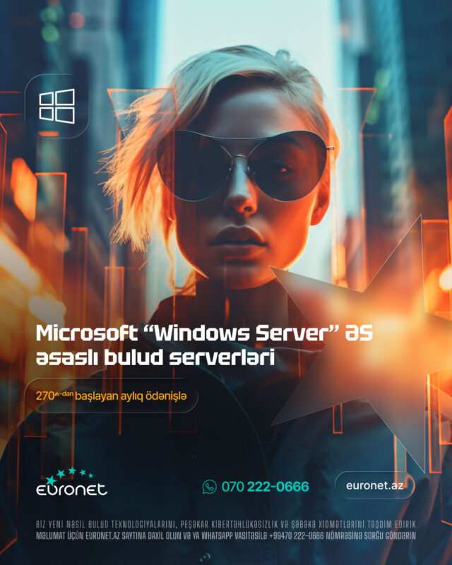 Microsoft “Windows Server” ƏS əsaslı bulud serverləri